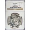 Image 1 : 1881-S MORGAN DOLLAR NGC MS-66* STAR