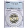 Image 1 : 1936-S WASHINGTON QUARTER PCGS MS-65