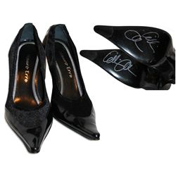 Actress Gillian Anderson Personally Owned & Signed High Heels