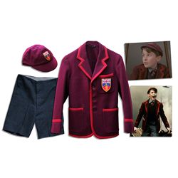 Christian Bale Iconic Screen-Worn Schoolboy Uniform From His Breakout Role as a 13-Year-Old in Steve
