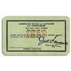 Image 1 : Milton Berle 1959 Membership Card to The American Guild of Authors & Composers