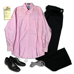 Jason Biggs Screen-Worn Wardrobe From ''Over Her Dead Body'' -- Calvin Klein Dress Pants, Kenneth Co