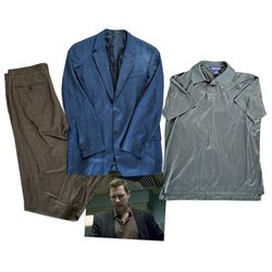 Actor Edward Burns Suit From the 2008 Horror Flick ''One Missed Call''