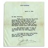 Image 1 : Joan Crawford 1961 Typed Letter Signed -- ''... I was so touched that you spend so much time making 