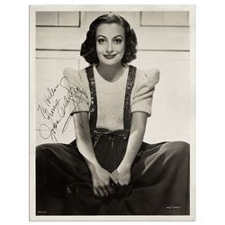 Joan Crawford Signed & Inscribed Photo