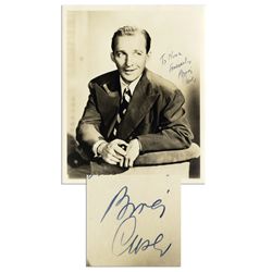 Bing Crosby 8'' x 10'' Signed Matte Photo