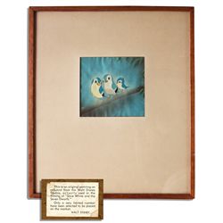 Disney Animation Cel From ''Snow White and the Seven Dwarfs'' in 1937