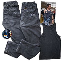 Robert Downey Jr. Screen-Worn ''Flying Test'' Wardrobe From ''Iron Man'' -- With ''Iron Man'' Produc