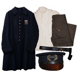 Authentic Police Costume From the 2002 Film ''Gangs of New York''