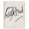 Image 1 : Academy Award Winning Costume Designer Edith Head Signature -- Large 3.5'' x 2.5'' Signature