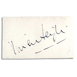 Screen Siren Vivien Leigh Signature