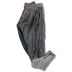 Logan Lerman Pants Screen-Worn as D'Artagnan in ''The Three Musketeers''