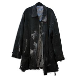 ''Haloween 2'' Screen-Worn Black Coat -- Worn by the Famous Killer Mike Myers, a.k.a. ''The Shape''