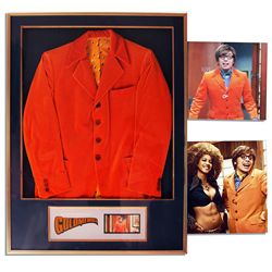 Mike Myers Screen-Worn Iconic Crushed Orange Jacket From ''Austin Powers in Goldmember''