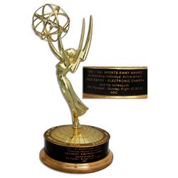Sports Emmy From 1980-1981 for ABC's Coverage of NFL Sunday Night Football