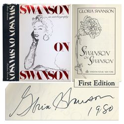 Hollywood Siren Gloria Swanson Signed Autobiography