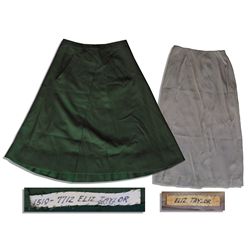 Elizabeth Taylor Screen-Worn Silk Slip and Skirt From ''Father's Little Dividend''