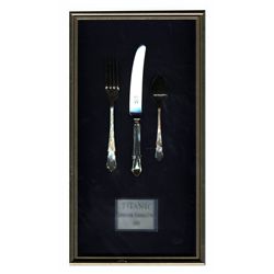 Screen-Used Flatware From the 1997 Blockbuster Film, ''Titanic'' -- With a COA From 20th Century Fox