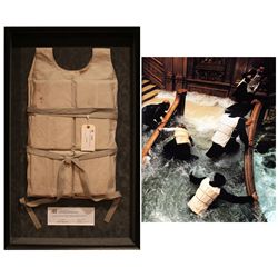 Life Vest Worn Onscreen in the 1997 Epic ''Titanic''