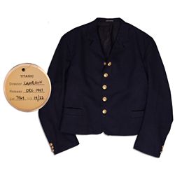''Titanic'' Screen-Worn First Class Steward's Jacket -- With a COA From 20th Century Fox