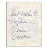 Image 1 : ''I Love Lucy'' Star Vivian Vance Signed Card