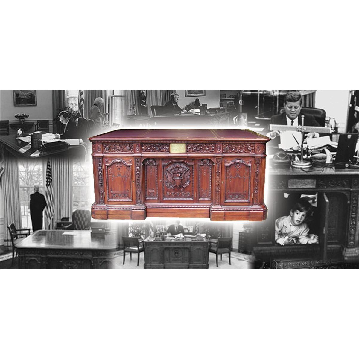 White House Oval Office Resolute Desk