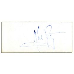 Neil Armstrong's Signature -- Accompanied by Official NASA Photo -- With PSA/DNA COA