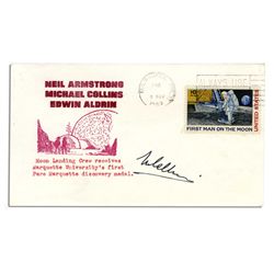 Apollo 11 Astronaut Michael Collins Signed Cover