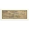 Image 1 : Thomas Edison Signed Edison Botanic Research Corporation Check