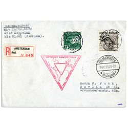1933 Graf Zeppelin Flown Cover -- From Its ''Century of Progress'' Flight to the 1933 World's Fair i