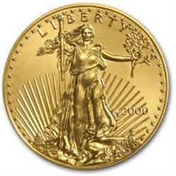 2000 1 oz Gold American Eagle - Brilliant Uncirculated