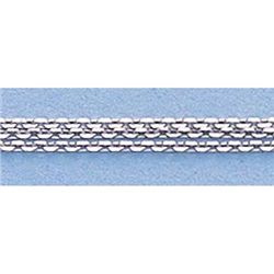 Pure Gold 16" 14kt Italian Gold-Yellow or White 3 Strand D/C Boston Chain :2.7gr