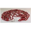 Image 2 : 935.00CTW CERISE 8 ROW MOTHER OF PEARL NECKLACE
