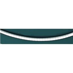 OMEGA NECKLACE 3mm 16in. 18.1 grs 14kt W Gold