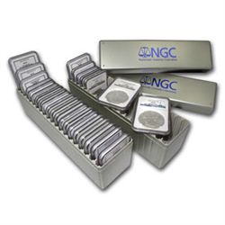 1986-2012 Silver American Eagle Set NGC (MS-69) 2 NGC Boxes 27 Silver Eagles