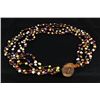 Image 2 : 156.74CTW Multi Color Thread Freshwater Pearl Necklace