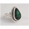Image 2 : EMERALD BERYL 23.88CTW ANTIQUE LOOKS SILVER RING