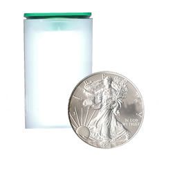 Uncirculated Silver American Eagle Roll (20 coins) 1988