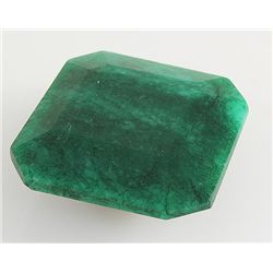 Emerald 124.68ctw Loose Gemstone 33x33x15mm SquareCut