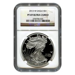 Certified Proof Silver Eagle PF69 2013