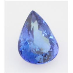 9.44 ct Tanzanite African Stone Pear approx. 12.1x15.7mm