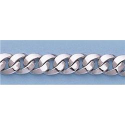 Pure Gold 8" 14kt Italian Gold-Yellow, White 6.6mm, Charm Bracelets Gauge:K1256, 26.5gr
