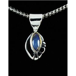 Cabochon Opal 7.57ctw Unique Design .925 Pendant