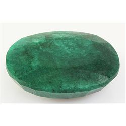 Emerald 219.78ctw Loose Gemstone 48x38x17mm Oval Cut