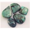 Image 1 : Natural Turquoise 152.10ctw Loose Small Gemstone Lot of 5
