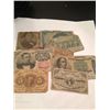 Image 1 : 9 FRACTIONAL CURRENCY NOTES