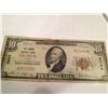 Image 1 : 1929 $10 National Bank of Yoakum Tx Note