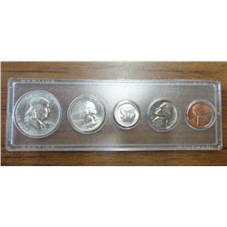 1963 UNITED STATES 5 COIN SILVER MINT SET!