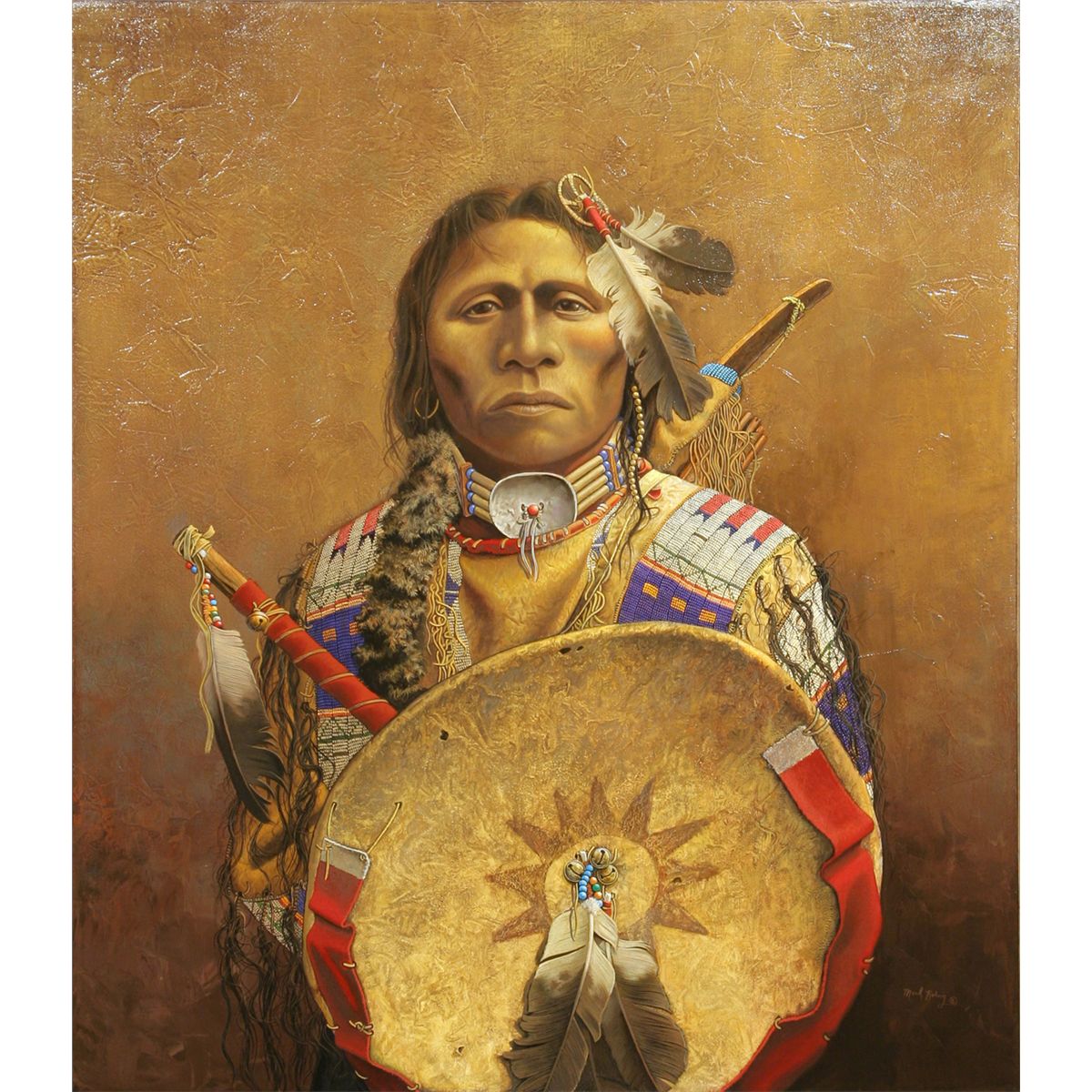 Mark Rohrig, oil on canvas