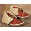 Image 1 : Northern Plains Beaded and Quilled Moccasins